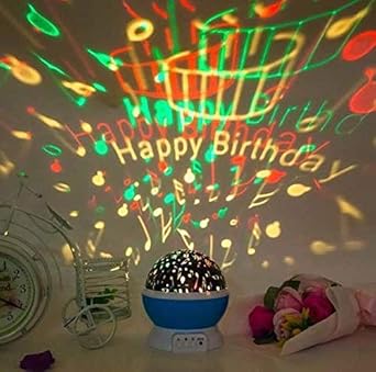 Happy Birthday Projection Lamp Hologram – Must-Have Gadget | Amzy Gadgets