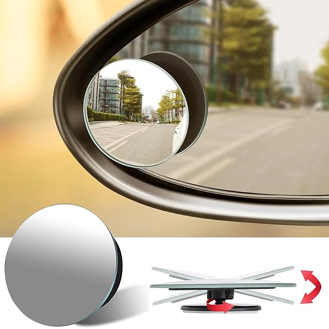Car Glass Mirror Blind Spot View Mini Mirror – Must-Have Gadget | Amzy Gadgets