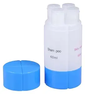 4 in 1 Refillable Travel Bottles For Toiletries – Must-Have Gadget | Amzy Gadgets