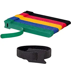 Cable Organizer Reusable Hook And Ties – Must-Have Gadget | Amzy Gadgets