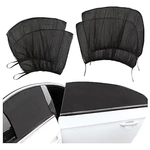 Compatible Car Side Window Sun Shade Mesh Cover – Must-Have Gadget | Amzy Gadgets