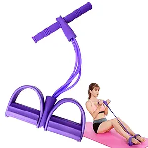 Exercises Elastic Sit Up Pull Rope With Foot Pedal – Must-Have Gadget | Amzy Gadgets