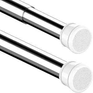 Extendable Shower Curtain Rod Non Drill Anti-Skid – Must-Have Gadget | Amzy Gadgets