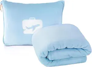 Luxury Travel Soft Pillow Cum Blanket – Must-Have Gadget | Amzy Gadgets