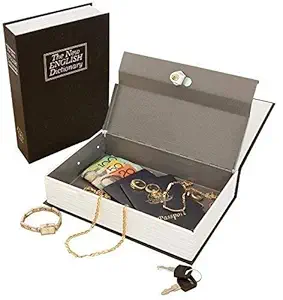 Metal Hidden Secreat Box Book Safe Security Dictionary – Must-Have Gadget | Amzy Gadgets