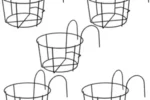 Round Metal Hanging Flower Pot Stand – Must-Have Gadget | Amzy Gadgets