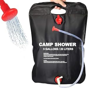 Solar Heated Portable Shower Camping Bag – Must-Have Gadget | Amzy Gadgets