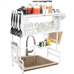 Stainless Steel Dish Drying Rack For Kitchen – Must-Have Gadget | Amzy Gadgets