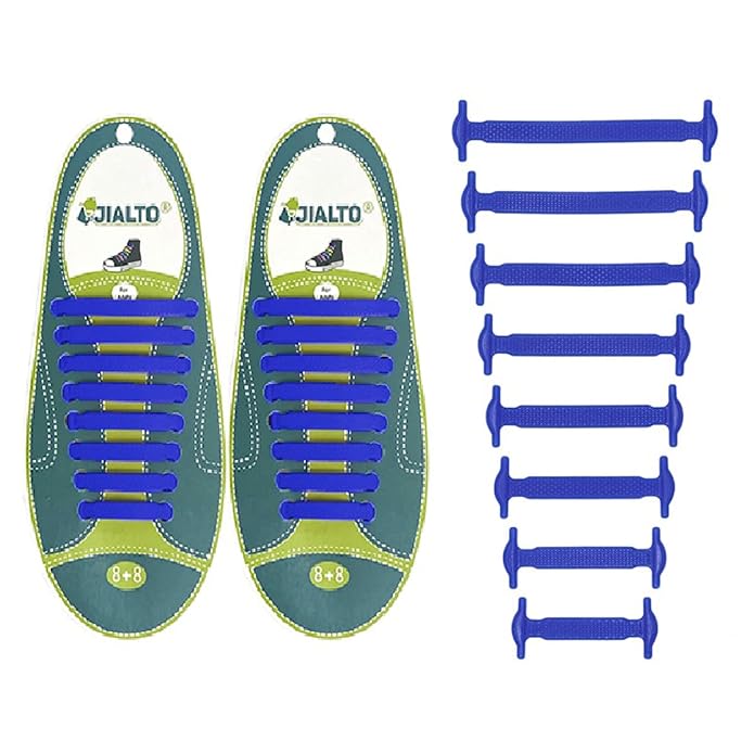 Stretch Silicon Elastic Laces stripes – Must-Have Gadget | Amzy Gadgets