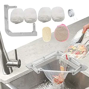 Triangle Holder kitchen Sink Filter Net Mesh Bag – Must-Have Gadget | Amzy Gadgets