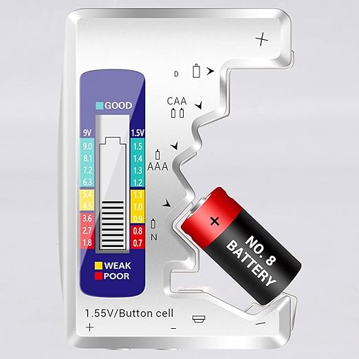 Universal Digital Battery Capacity Level Tester – Must-Have Gadget | Amzy Gadgets