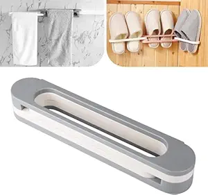 Plastic Wall Mounted Folding Slippers Rack – Must-Have Gadget | Amzy Gadgets