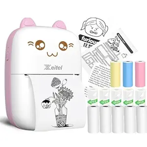 Portable Thermal Mini Bluetooth Printer For Students – Must-Have Gadget | Amzy Gadgets
