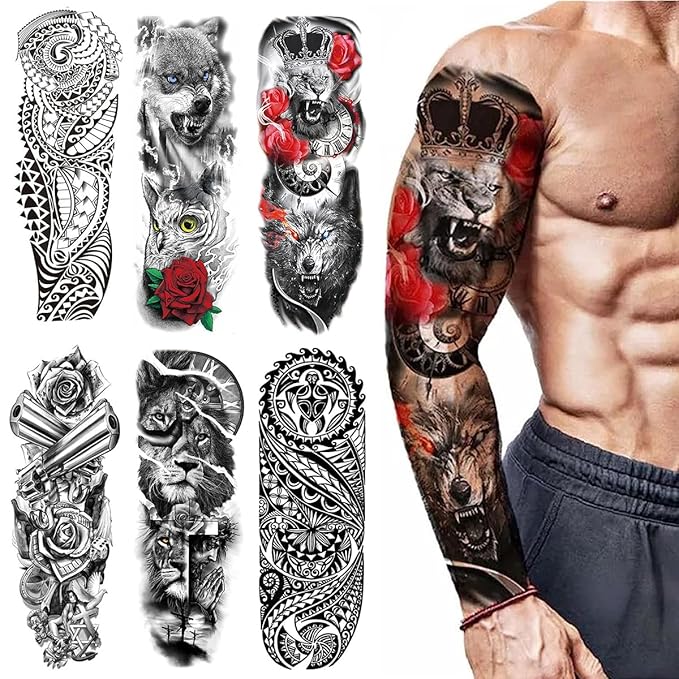 Waterproof Temporary Tattoo Stickers For Mens And Womens – Must-Have Gadget | Amzy Gadgets