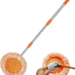 Stainless Steel Rotatable Adjustable Cleaning Mop – Must-Have Gadget | Amzy Gadgets