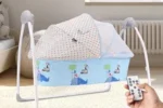 Lullabies Baby Cradle Automatic Swing With Remote – Must-Have Gadget | Amzy Gadgets