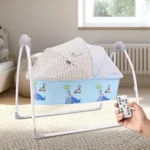 Lullabies Baby Cradle Automatic Swing With Remote – Must-Have Gadget | Amzy Gadgets